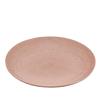 Plato de arcilla cerámica mate ROSA Ø27cm