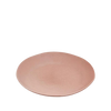 Plato de arcilla cerámica mate ROSA Ø21cm