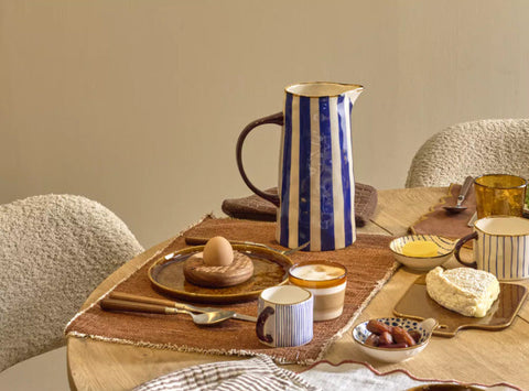 Prato de porcelana MYKONOS Ø20,3cm