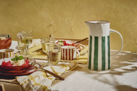 Jarra de porcelana MYKONOS POMAX Rincón del Mueble MAdrid