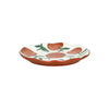 Plato de porcelana NARANJAS MYKONOS Ø20.3cm rincón del mueble Madrid Pomax