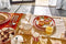 Plato de porcelana NARANJAS MYKONOS Ø20.3cm rincón del mueble Madrid Pomax