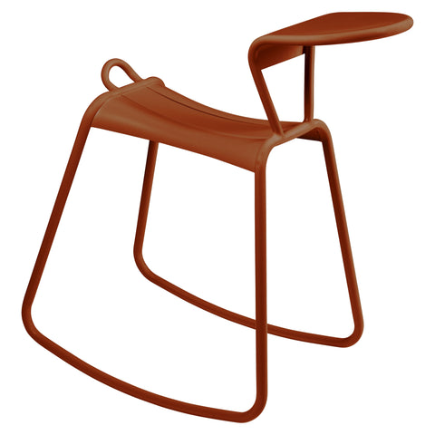 Asiento mecedora ADADESK con mesa de apoyo de la marca fermob. comprar fermob online. Rincon del mueble online. RDM madrid.