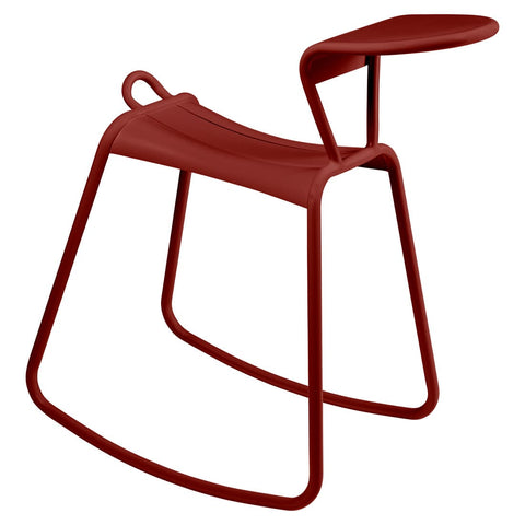 Asiento mecedora ADADESK con mesa de apoyo de la marca fermob. comprar fermob online. Rincon del mueble online. RDM madrid.