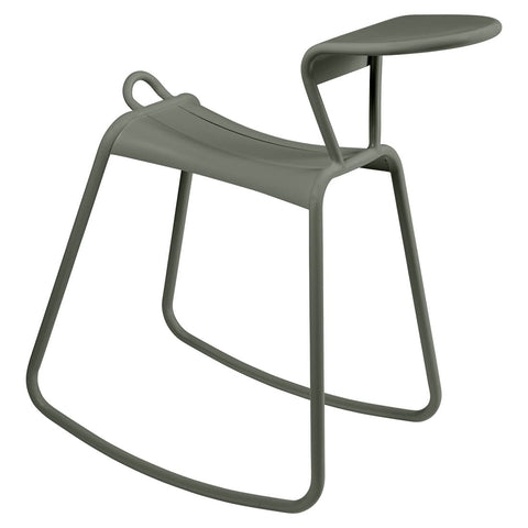 Asiento mecedora ADADESK con mesa de apoyo de la marca fermob. comprar fermob online. Rincon del mueble online. RDM madrid.