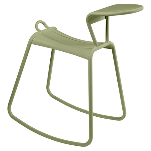 Asiento mecedora ADADESK con mesa de apoyo de la marca fermob. comprar fermob online. Rincon del mueble online. RDM madrid.