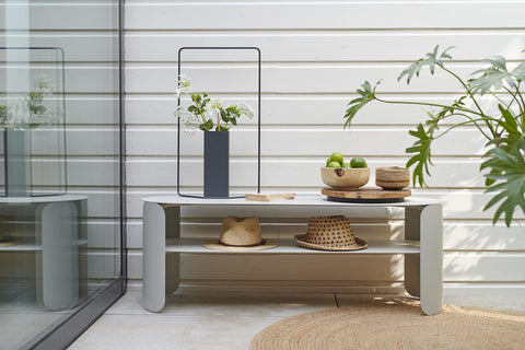 Mesa baja BEBOP de 120 x 40 x 42 cm Fermob Rincón del Mueble RDM