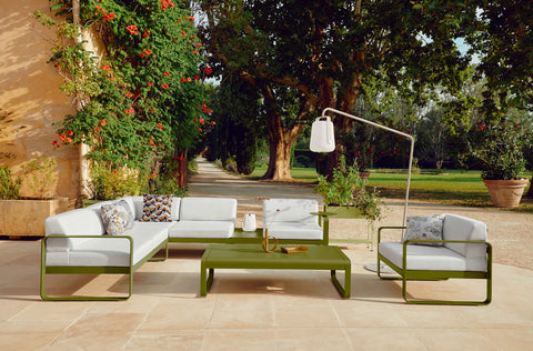 Módulo izquierdo BELLEVIE 2 plazas. Fermob. Compra online mobiliario exterior e interior, Rincón del Mueble RDM Madrid España. Colección modular para sofá