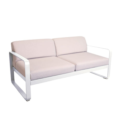 Sofá Bellevie para dos personas cojin PEARL de la marca Fermob. comprar online en rincon del mueble. RDM online