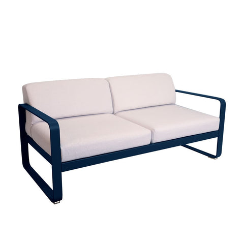 Sofá Bellevie para dos personas cojin PEARL de la marca Fermob. comprar online en rincon del mueble. RDM online