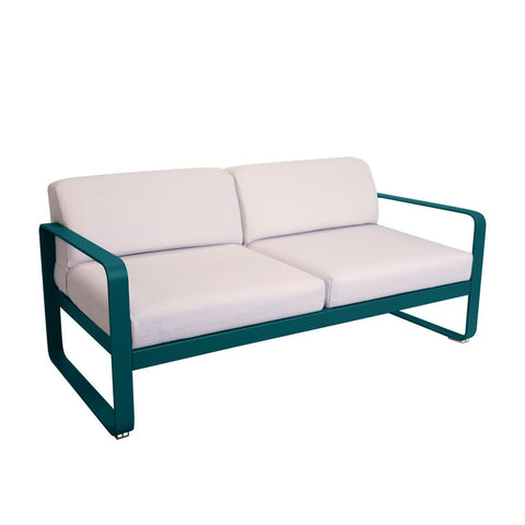 Sofá Bellevie para dos personas cojin PEARL de la marca Fermob. comprar online en rincon del mueble. RDM online