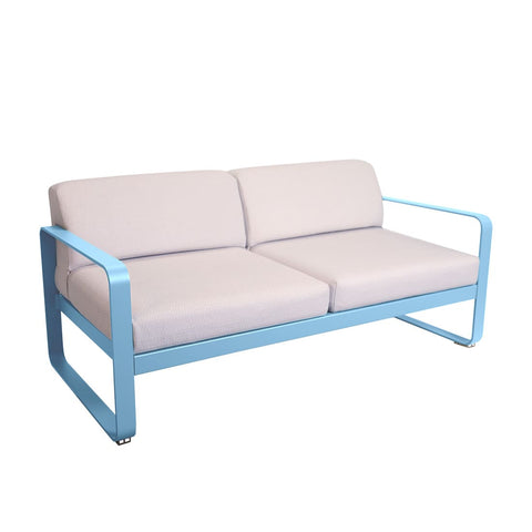Sofá Bellevie para dos personas cojin PEARL de la marca Fermob. comprar online en rincon del mueble. RDM online