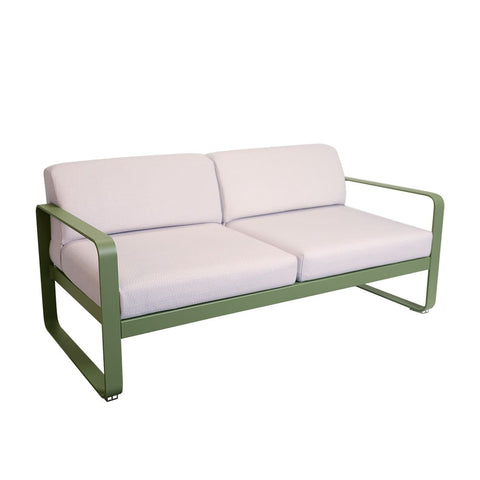 Sofá Bellevie para dos personas cojin PEARL de la marca Fermob. comprar online en rincon del mueble. RDM online