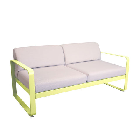 Sofá Bellevie para dos personas cojin PEARL de la marca Fermob. comprar online en rincon del mueble. RDM online
