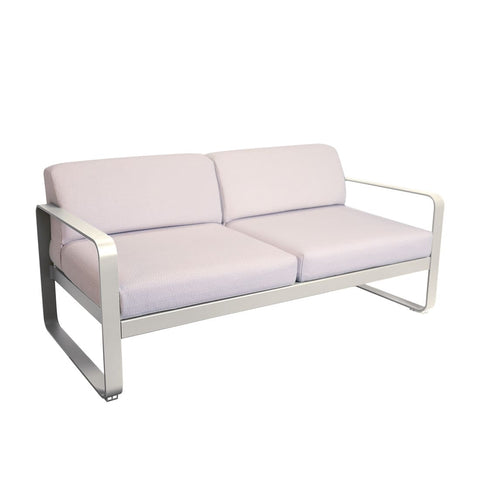 Sofá Bellevie para dos personas cojin PEARL de la marca Fermob. comprar online en rincon del mueble. RDM online