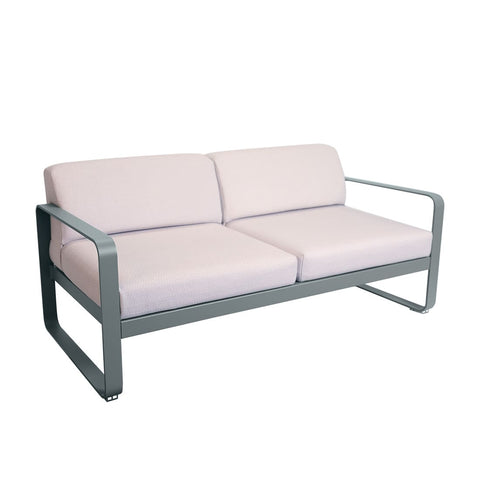 Sofá Bellevie para dos personas cojin PEARL de la marca Fermob. comprar online en rincon del mueble. RDM online