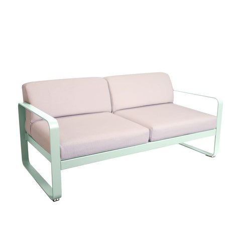 Sofá Bellevie para dos personas cojin PEARL de la marca Fermob. comprar online en rincon del mueble. RDM online