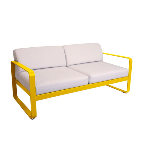 Sofá Bellevie para dos personas cojin PEARL de la marca Fermob. comprar online en rincon del mueble. RDM online