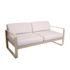 Sofá Bellevie para dos personas cojin PEARL de la marca Fermob. comprar online en rincon del mueble. RDM online