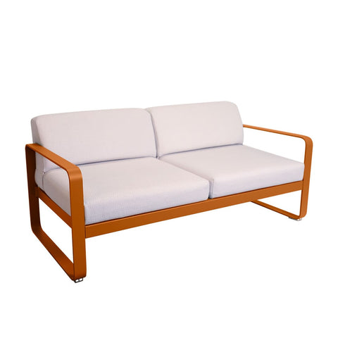 Sofá Bellevie para dos personas cojin PEARL de la marca Fermob. comprar online en rincon del mueble. RDM online