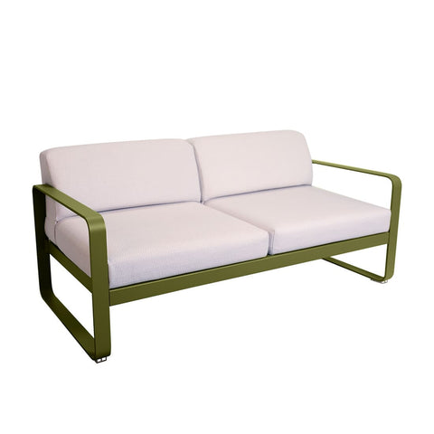 Sofá Bellevie para dos personas cojin PEARL de la marca Fermob. comprar online en rincon del mueble. RDM online