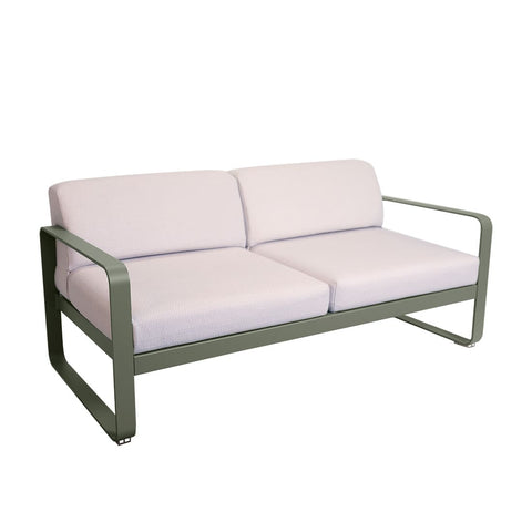 Sofá Bellevie para dos personas cojin PEARL de la marca Fermob. comprar online en rincon del mueble. RDM online