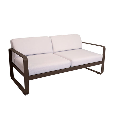 Sofá Bellevie para dos personas cojin PEARL de la marca Fermob. comprar online en rincon del mueble. RDM online