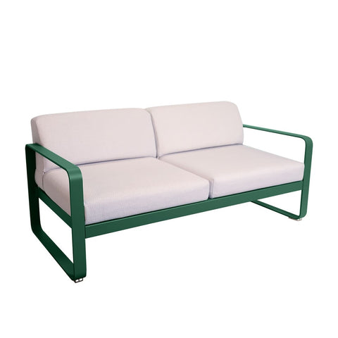 Sofá Bellevie para dos personas cojin PEARL de la marca Fermob. comprar online en rincon del mueble. RDM online