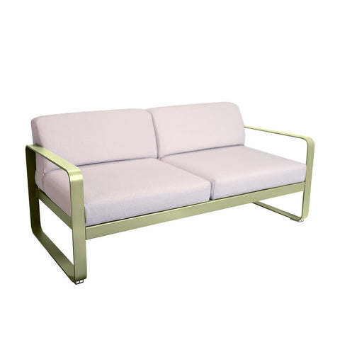Sofá Bellevie para dos personas cojin PEARL de la marca Fermob. comprar online en rincon del mueble. RDM online