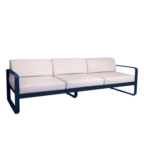 Sofa Bellevie para tres personas cojin PEARL de la marca fermob. comprar fermob online en rincon del mueble. RDM Online.