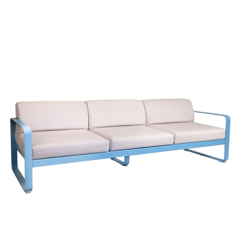 Sofa Bellevie para tres personas cojin PEARL de la marca fermob. comprar fermob online en rincon del mueble. RDM Online.