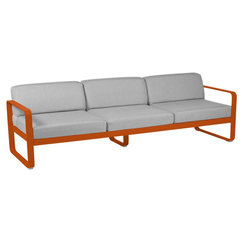 Sofá BELLEVIE para 3 personas de la marca francesa Fermob. Comprar Fermob online. Rincón del Mueble