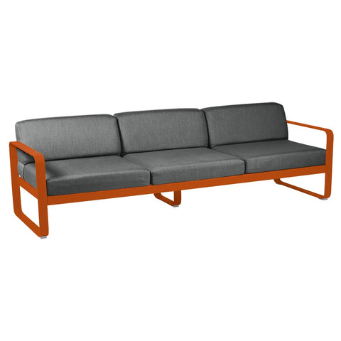 Sofá BELLEVIE para 3 personas de la marca francesa Fermob. Comprar Fermob online. Rincón del Mueble