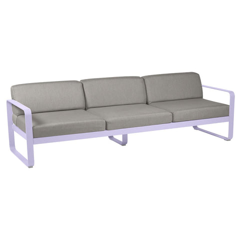 Sofá BELLEVIE para 3 personas de la marca francesa Fermob. Comprar Fermob online. Rincón del Mueble
