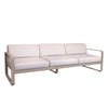 Sofa Bellevie para tres personas cojin PEARL de la marca fermob. comprar fermob online en rincon del mueble. RDM Online.