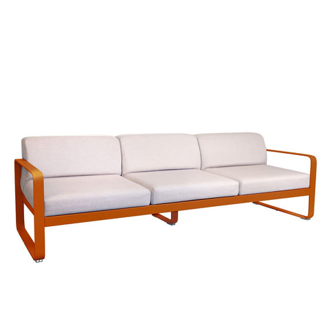 Sofa Bellevie para tres personas cojin PEARL de la marca fermob. comprar fermob online en rincon del mueble. RDM Online.