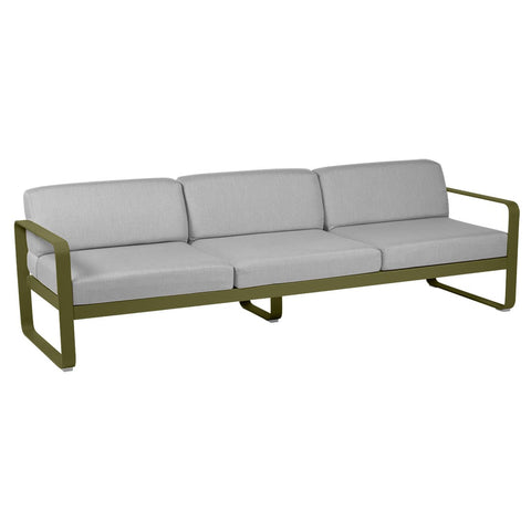 Sofá BELLEVIE para 3 personas de la marca francesa Fermob. Comprar Fermob online. Rincón del Mueble