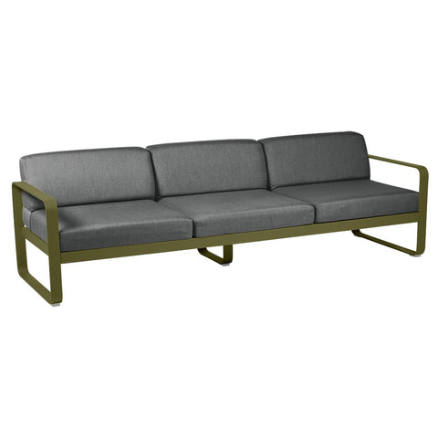 Sofá BELLEVIE para 3 personas de la marca francesa Fermob. Comprar Fermob online. Rincón del Mueble