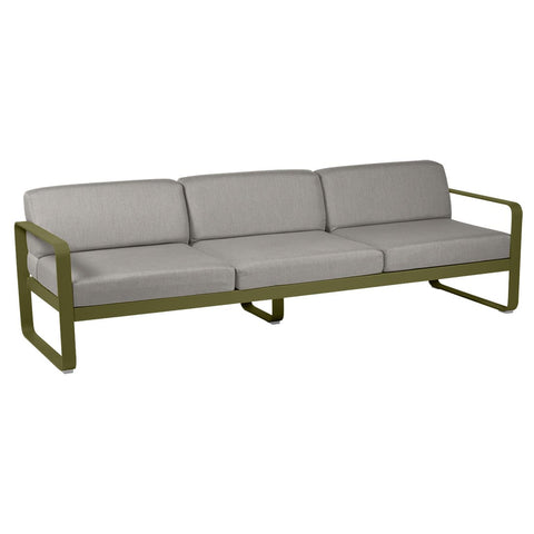 Sofá BELLEVIE para 3 personas de la marca francesa Fermob. Comprar Fermob online. Rincón del Mueble