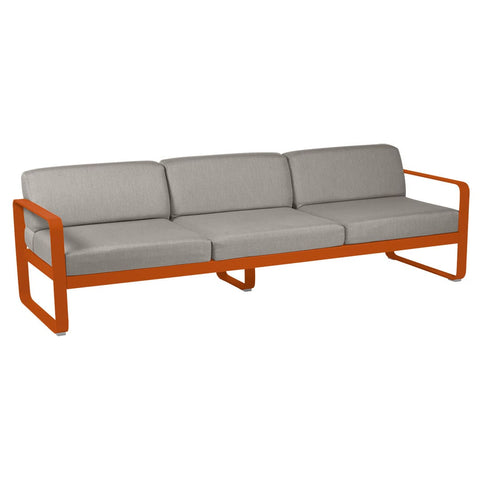 Sofá BELLEVIE para 3 personas de la marca francesa Fermob. Comprar Fermob online. Rincón del Mueble