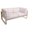 Sofa club Bellevie para dos personas coín PEARL de la marca fermob. comprar fermob online en rincon del mueble. RDM Online