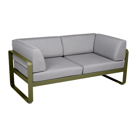 Sofá club BELLEVIE para 2 personas de la marca francesa Fermob. Comprar Fermob online. Rincón del Mueble