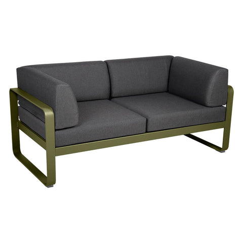 Sofá club BELLEVIE para 2 personas de la marca francesa Fermob. Comprar Fermob online. Rincón del Mueble