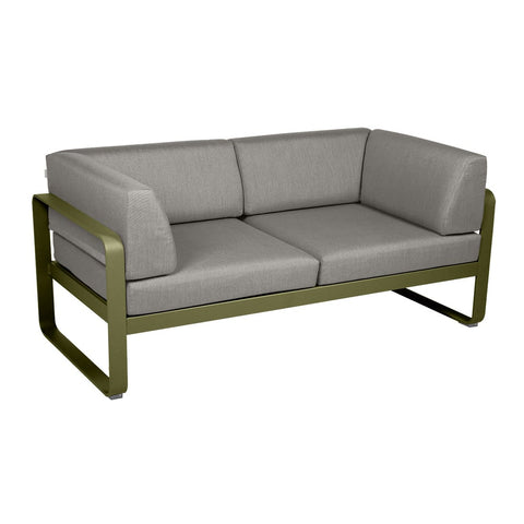 Sofá club BELLEVIE para 2 personas de la marca francesa Fermob. Comprar Fermob online. Rincón del Mueble