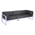 Sofá club BELLEVIE para 3 personas de la marca francesa Fermob. Comprar Fermob online. Rincón del Mueble