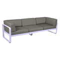 Sofá club BELLEVIE para 3 personas de la marca francesa Fermob. Comprar Fermob online. Rincón del Mueble