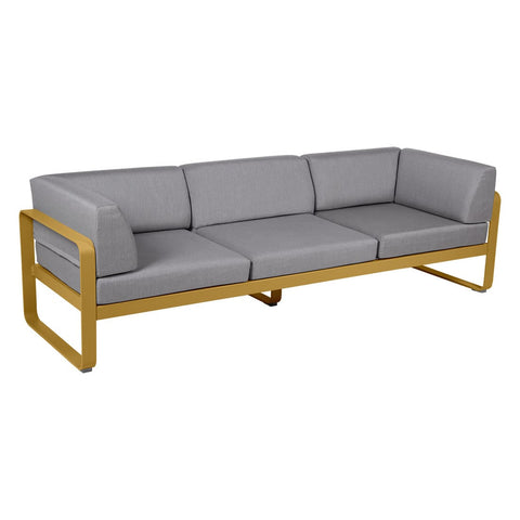 Sofá club BELLEVIE para 3 personas de la marca francesa Fermob. Comprar Fermob online. Rincón del Mueble