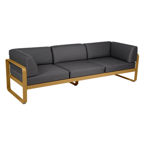 Sofá club BELLEVIE para 3 personas de la marca francesa Fermob. Comprar Fermob online. Rincón del Mueble´