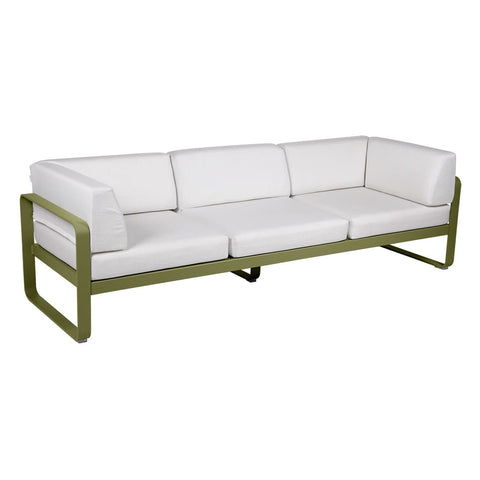 Sofá club BELLEVIE para 3 personas de la marca francesa Fermob. Comprar Fermob online. Rincón del Mueble