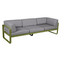 Sofá club BELLEVIE para 3 personas de la marca francesa Fermob. Comprar Fermob online. Rincón del Mueble